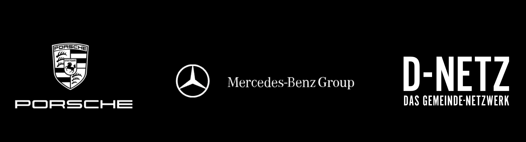 Referenzen: Porsche, Mercedes-Benz Group und D-Netz